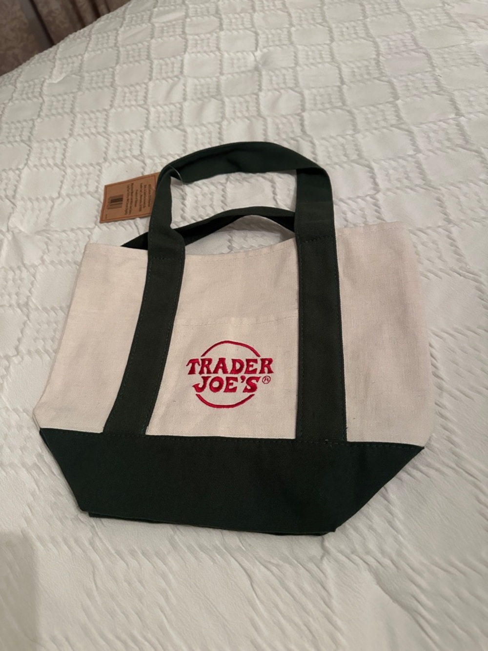 TRADER JOES MINI TOTE NWT
